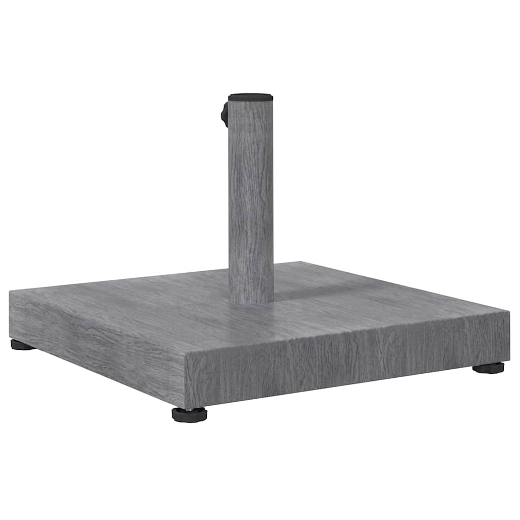 Uteliv parasollfester Mørkt tre 45 x 45 x 31.5 cm Stål, betong