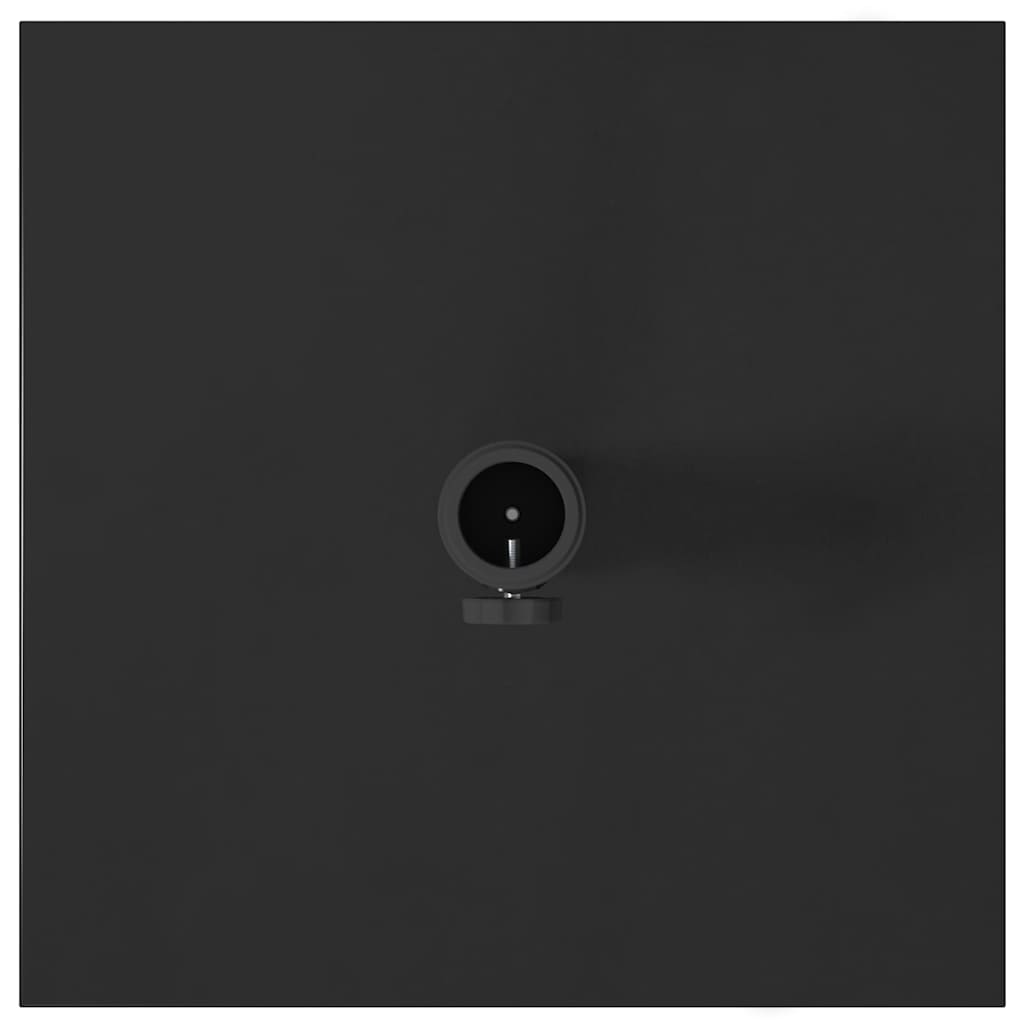 Uteliv parasollfester Svart 45 x 45 x 31.5 cm Stål, betong