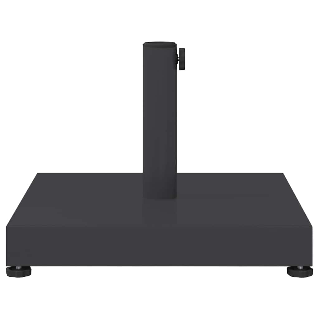 Uteliv parasollfester Mørke grå 45 x 45 x 31.5 cm Stål, betong