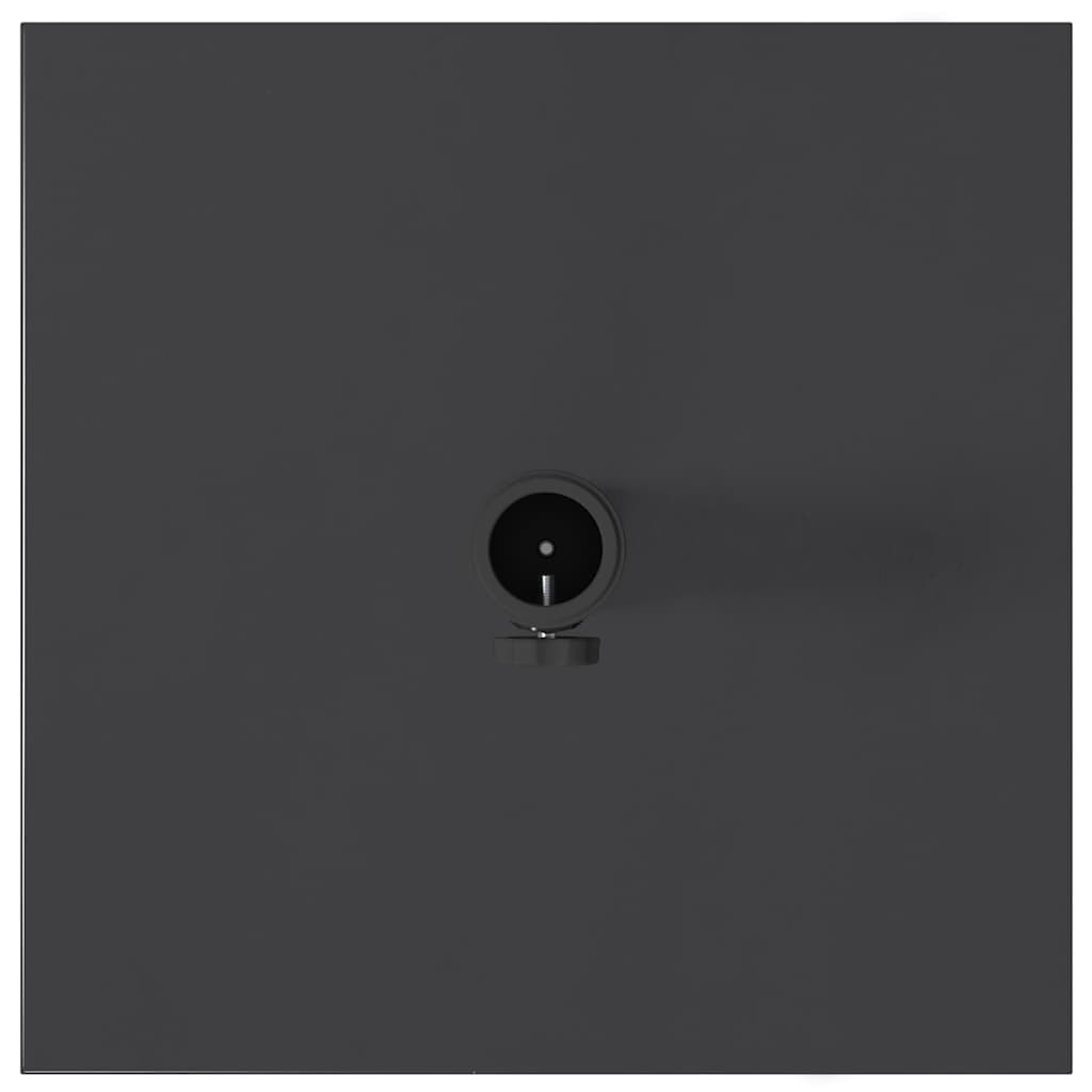 Uteliv parasollfester Mørke grå 45 x 45 x 31.5 cm Stål, betong