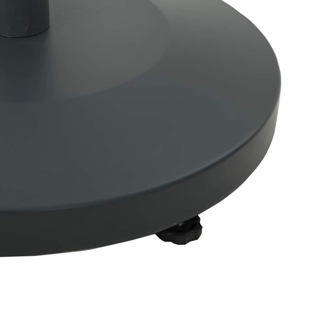 Uteliv parasollfester Mørke grå 48 x 48 x 32 cm Stål, betong