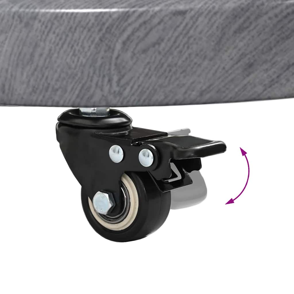 Uteliv parasollfester Mørkt tre 48 x 48 x 32.5 cm Stål, betong