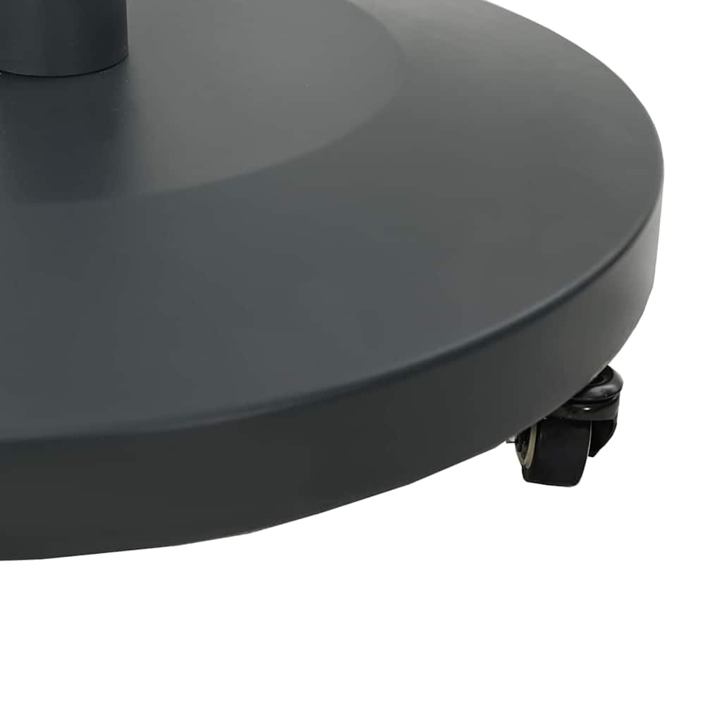 Uteliv parasollfester Mørke grå 48 x 48 x 32.5 cm Stål, betong