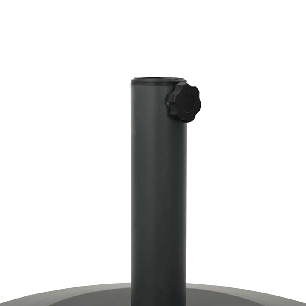 Uteliv parasollfester Mørke grå 48 x 48 x 32.5 cm Stål, betong
