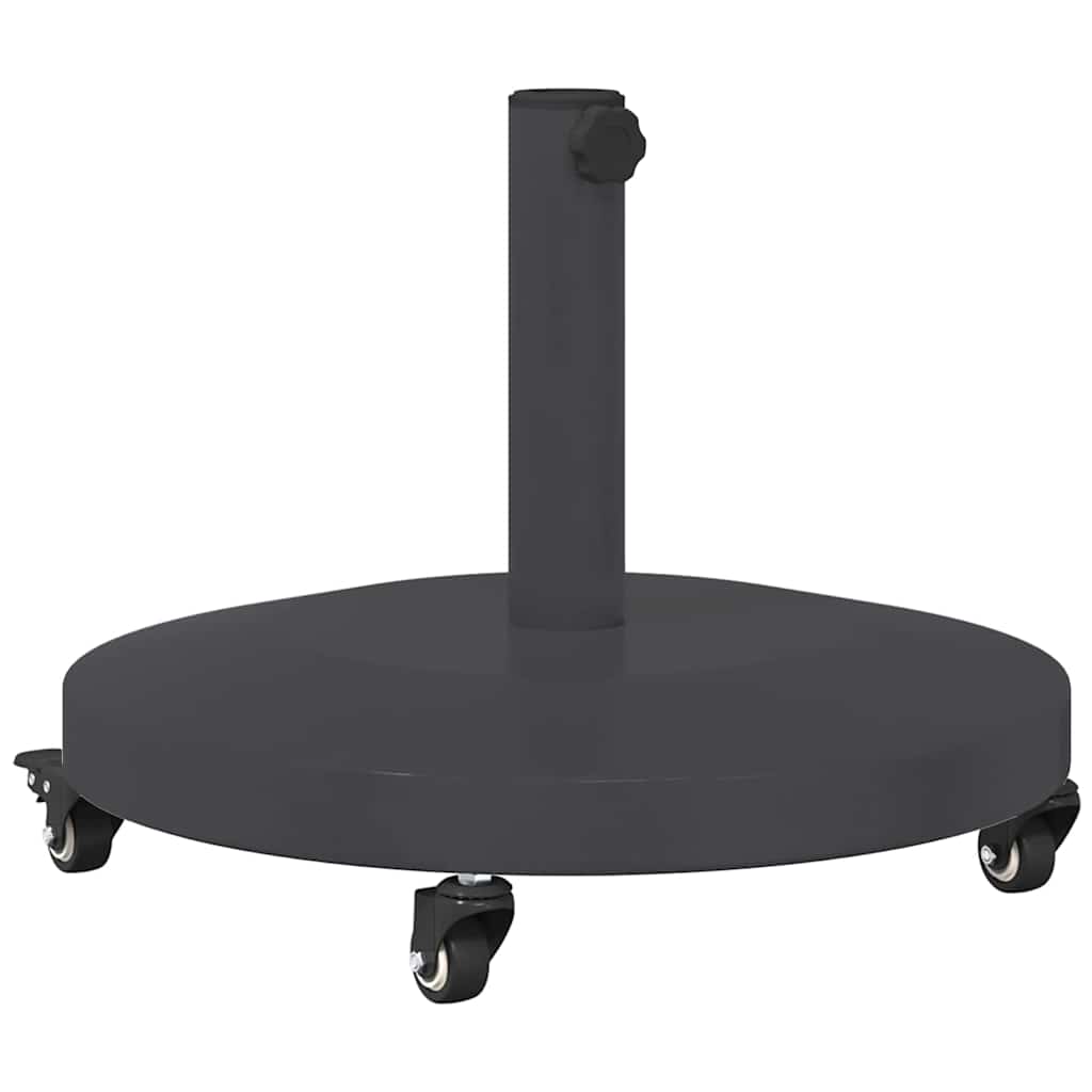 Uteliv parasollfester Mørke grå 48 x 48 x 32.5 cm Stål, betong