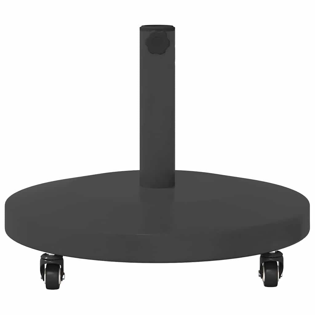 Uteliv parasollfester Mørke grå 48 x 48 x 32.5 cm Stål, betong