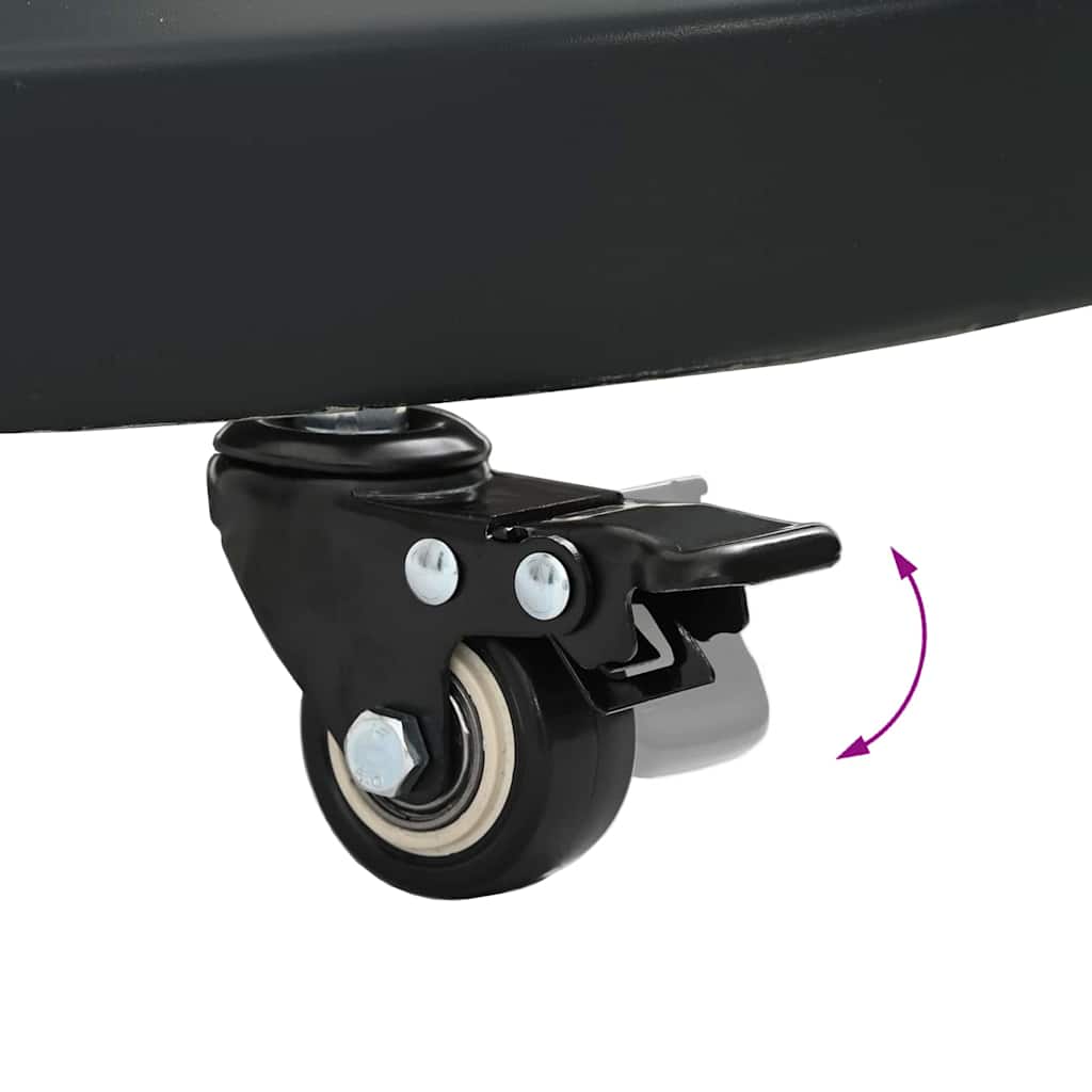 Uteliv parasollfester Mørke grå 48 x 48 x 32.5 cm Stål, betong