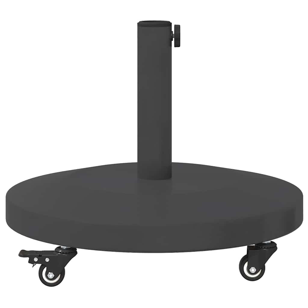 Uteliv parasollfester Mørke grå 48 x 48 x 32.5 cm Stål, betong