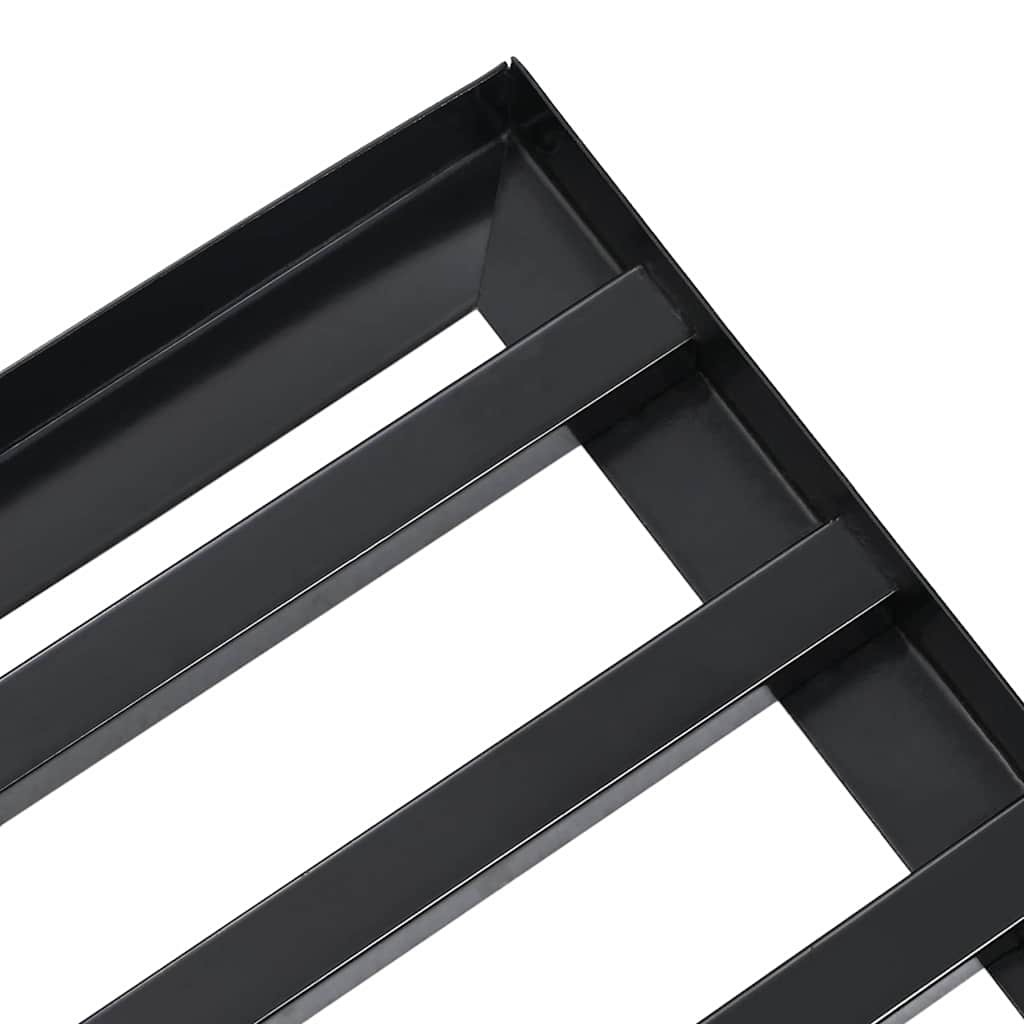 Hageleveller erstatningshode Svart Pulverlakkert stål