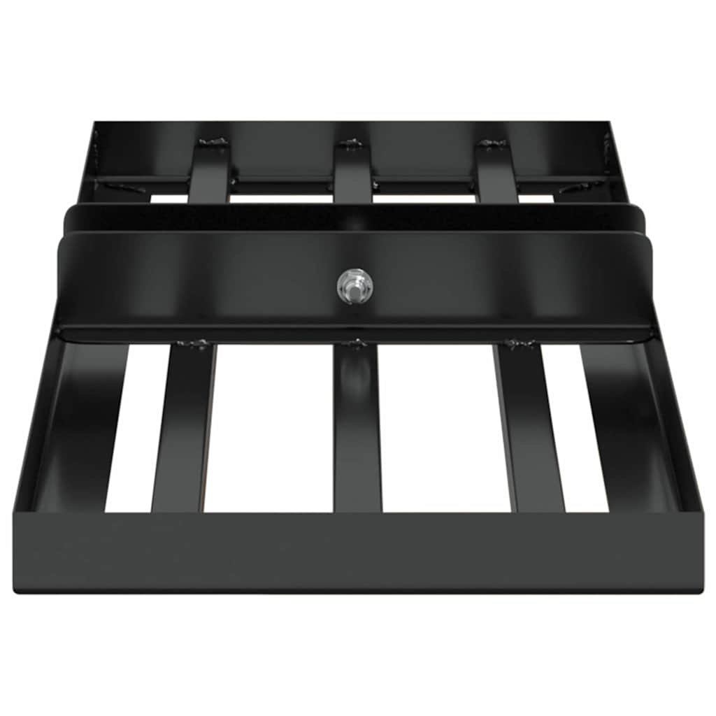 Hageleveller erstatningshode Svart Pulverlakkert stål