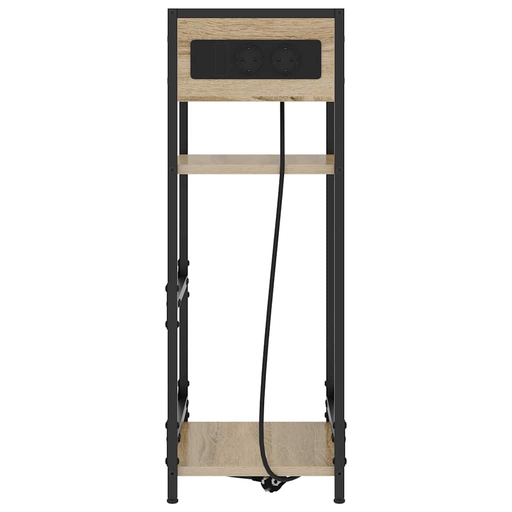 Nattbordskap Sonoma eik 40 x 27 x 76 cm Konstruert tre