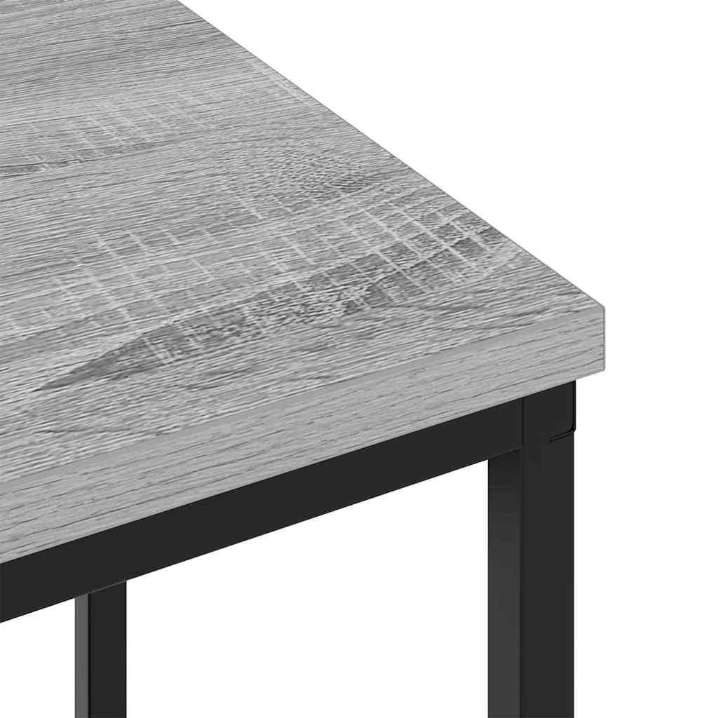 Nattbord Grå sonoma 38 x 30 x 48 cm Konstruert tre