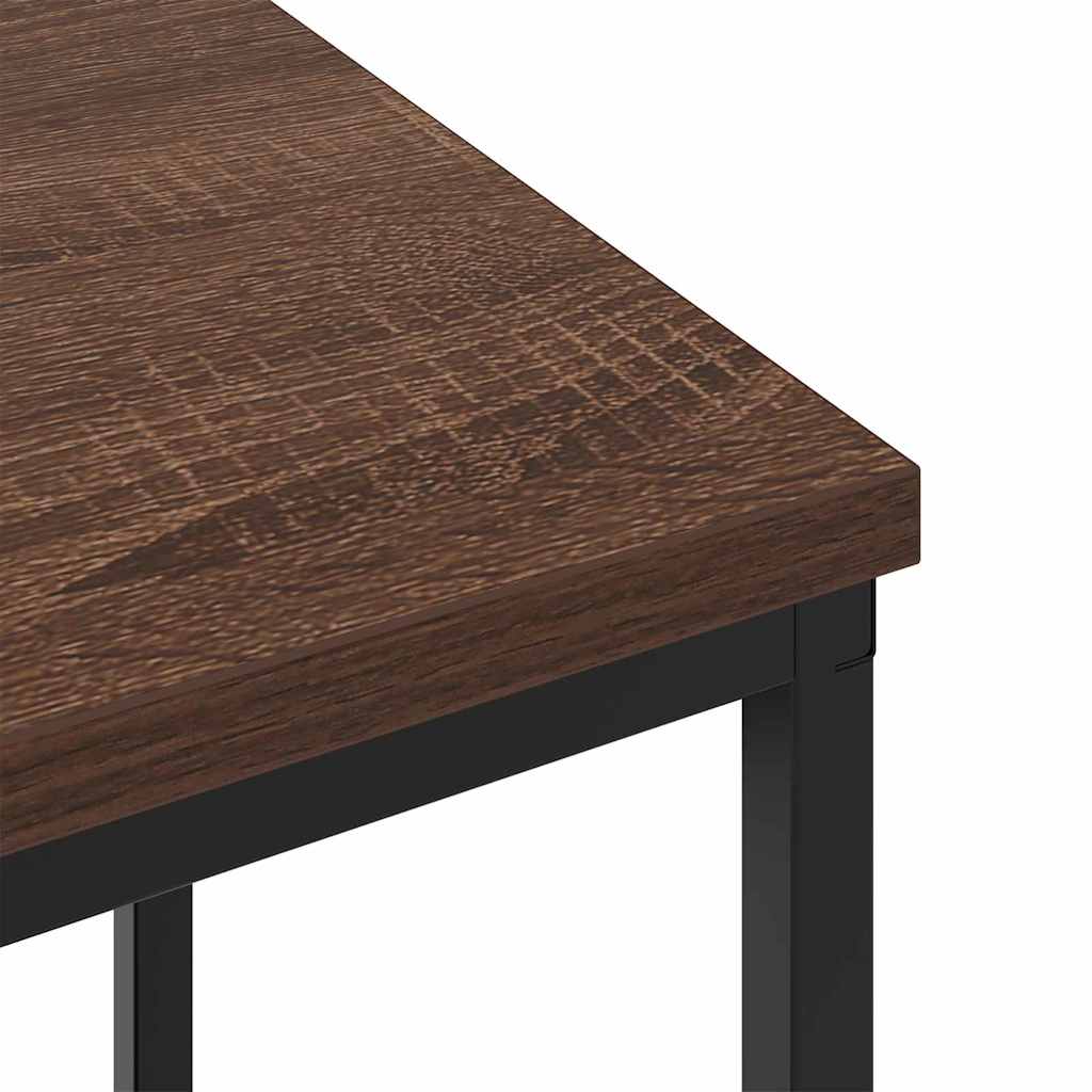 Nattbord brun eik 38 x 30 x 48 cm Konstruert tre