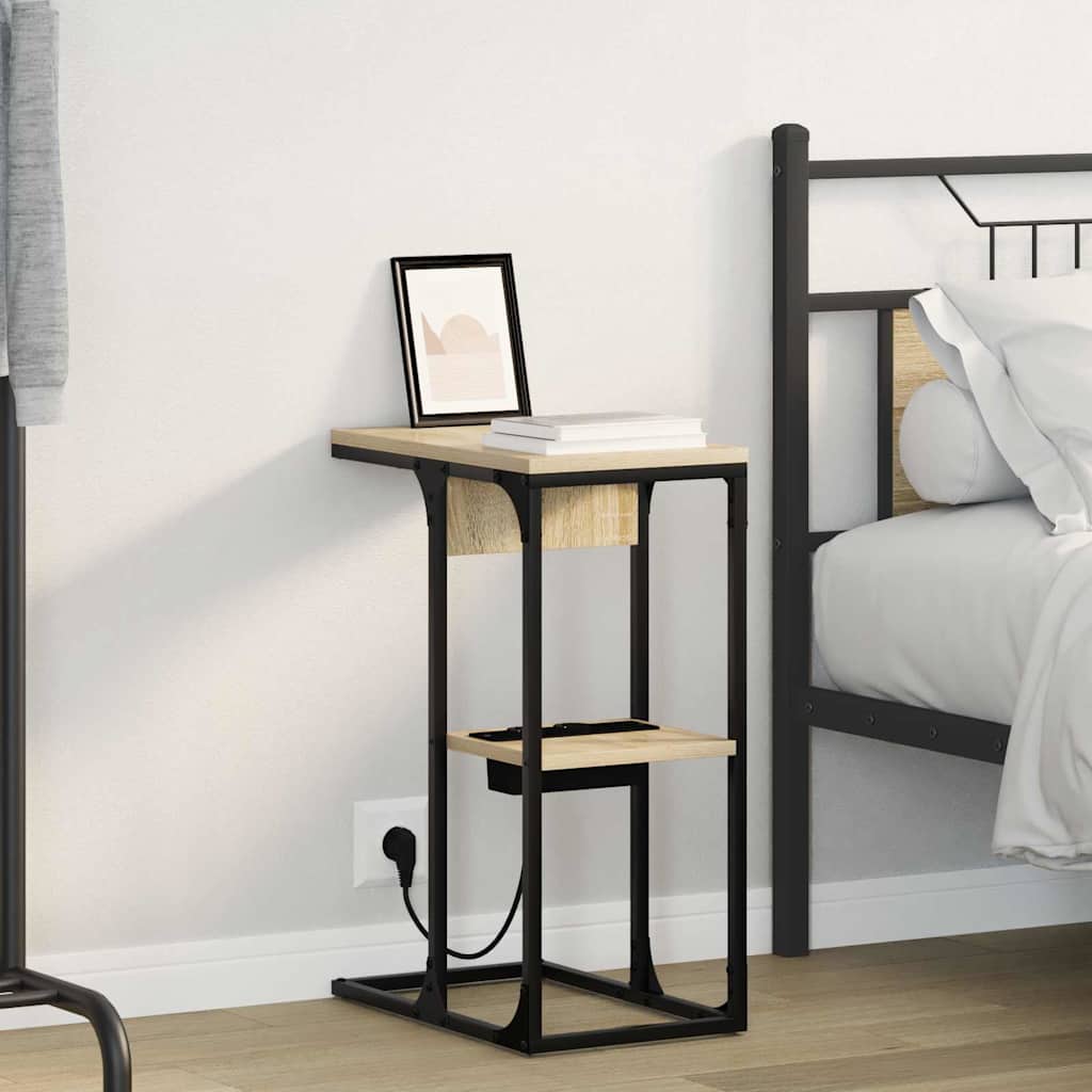 Nattbord Sonoma eik 41.5 x 26 x 60.5 cm Konstruert tre