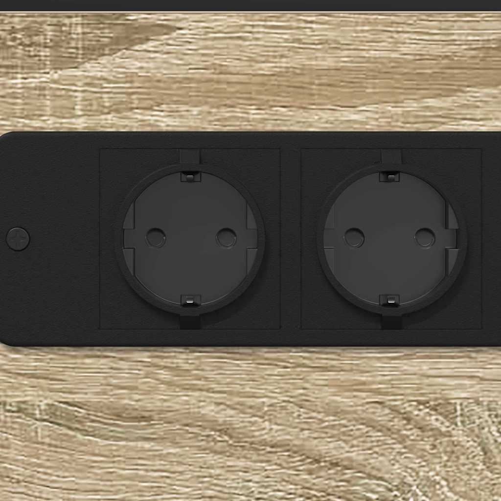 Nattbord Sonoma eik Konstruert tre