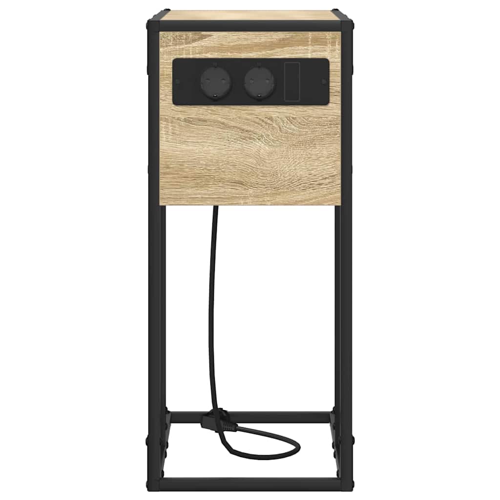 Nattbord Sonoma eik Konstruert tre