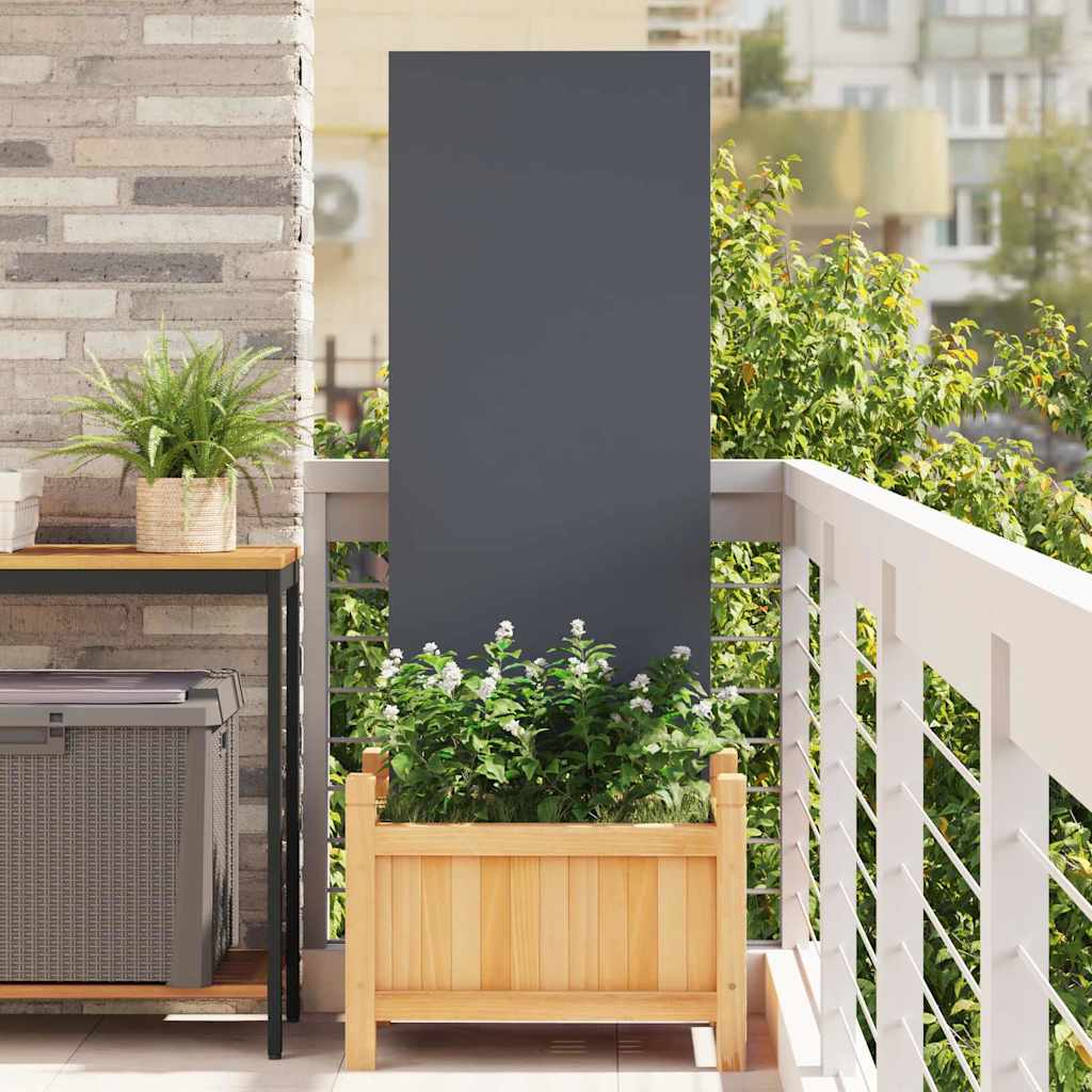 Hage Dekorativt Panel Antrasittgrå 50 x 140 cm Kaldvalsestål