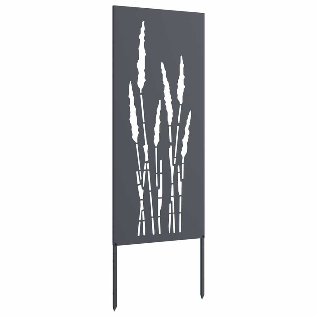 Hage Dekorativt Panel Antrasitt 50 x 140 cm Kaldvalsestål