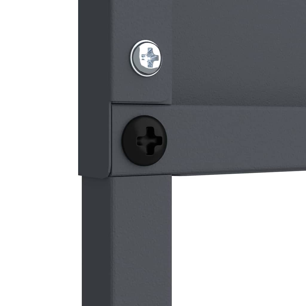 Hageprivat skjerm Fretwork Antrasitt 50 x 140 cm Kaldvalsestål