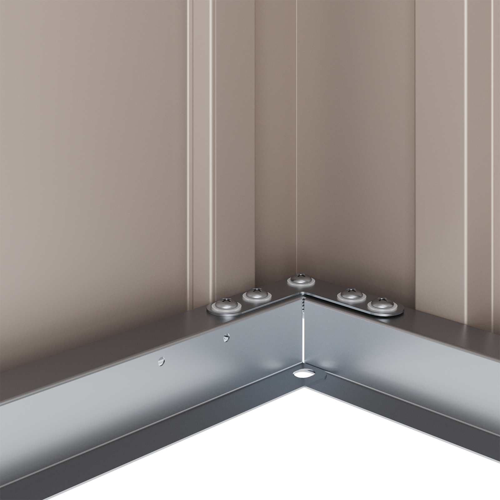 Hage Lagringsboks Svart 101 x 56,5 x 50 cm Stål