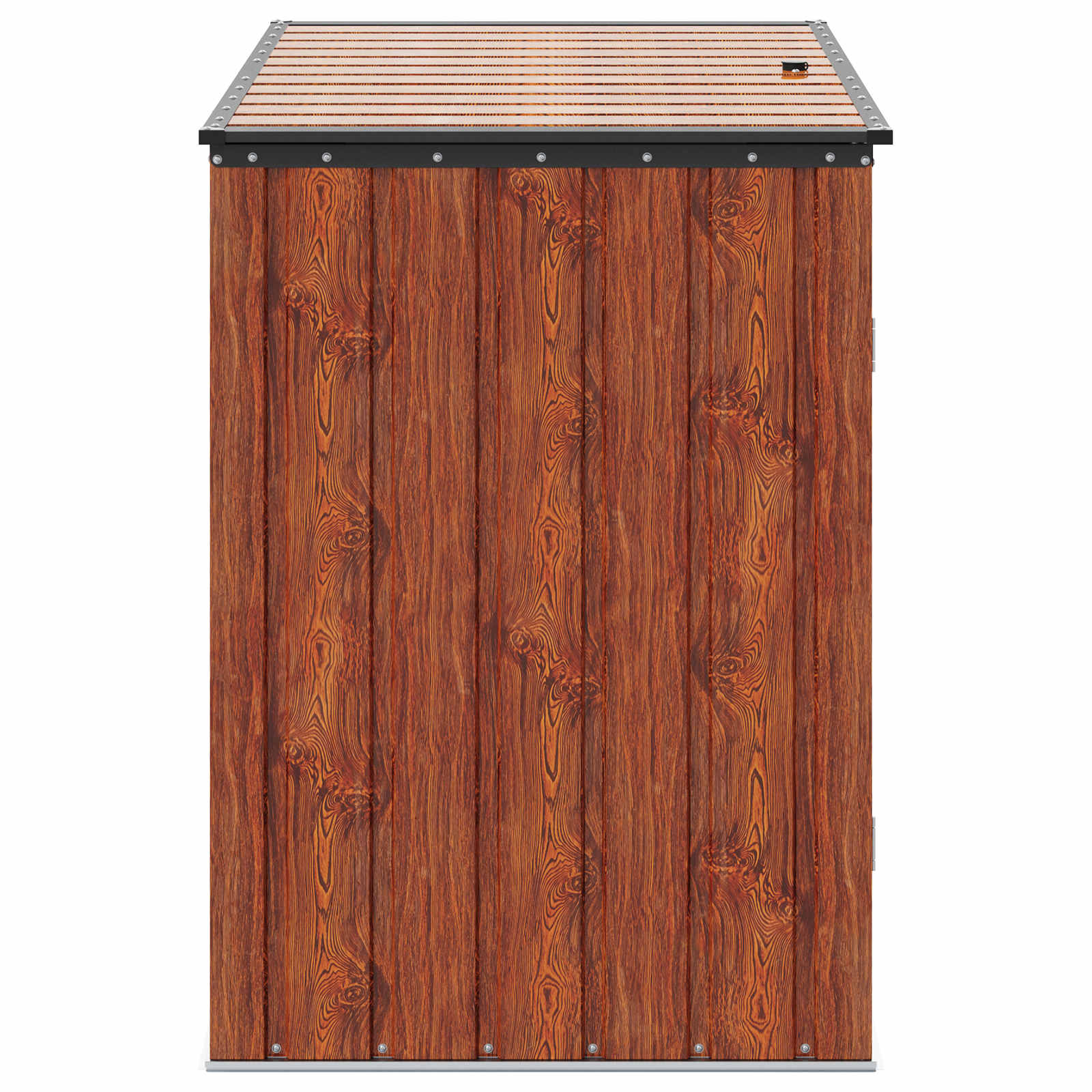 Hage Lagringsboks Brun 151,5 x 82 x 110,5 cm Stål