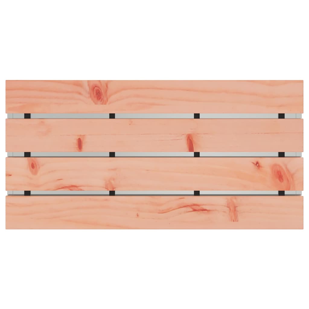 Hagebenk sølv 80 x 40 x 43 cm Galvanisert stål