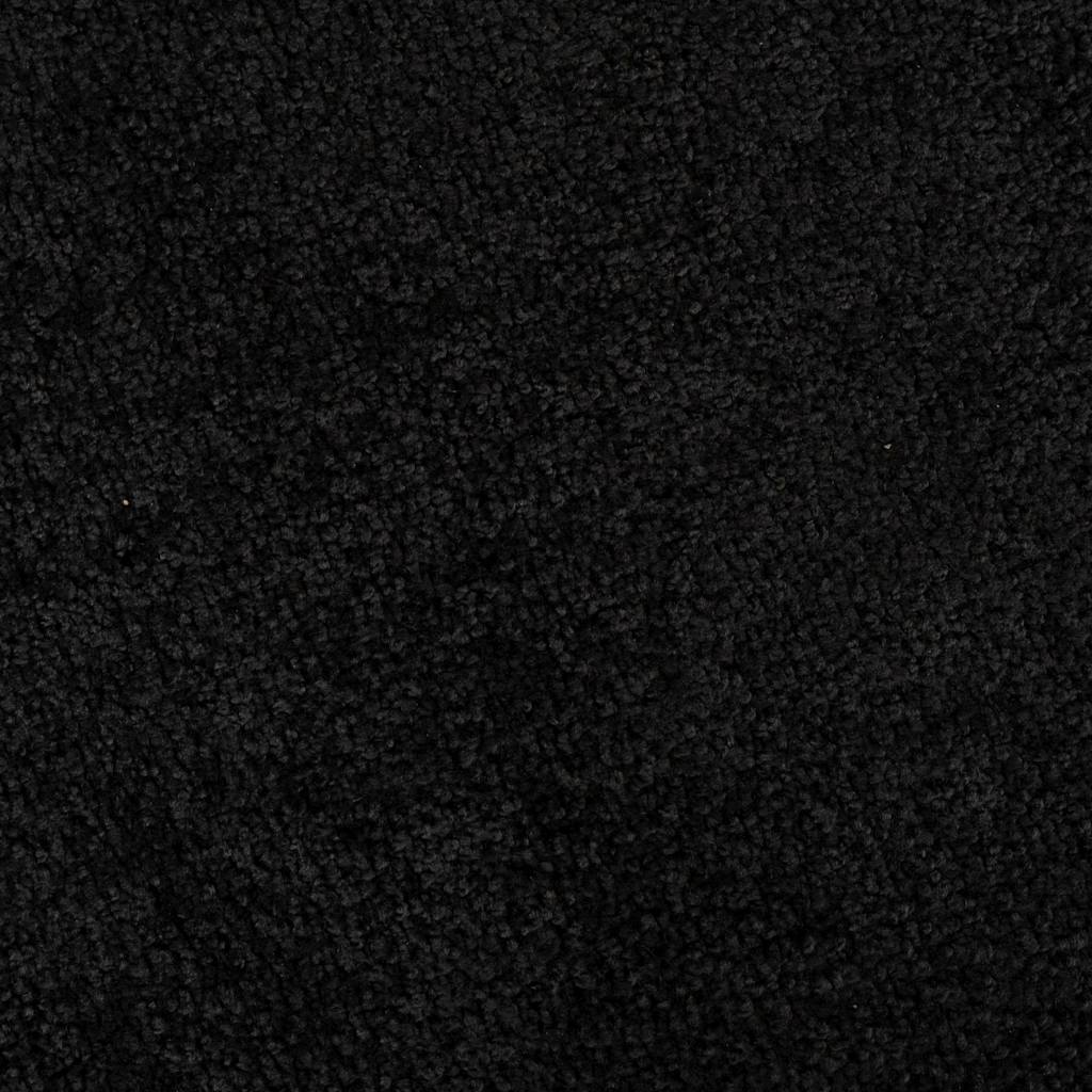 Dørmatte Svart 60 x 80 cm Teddy-stoff