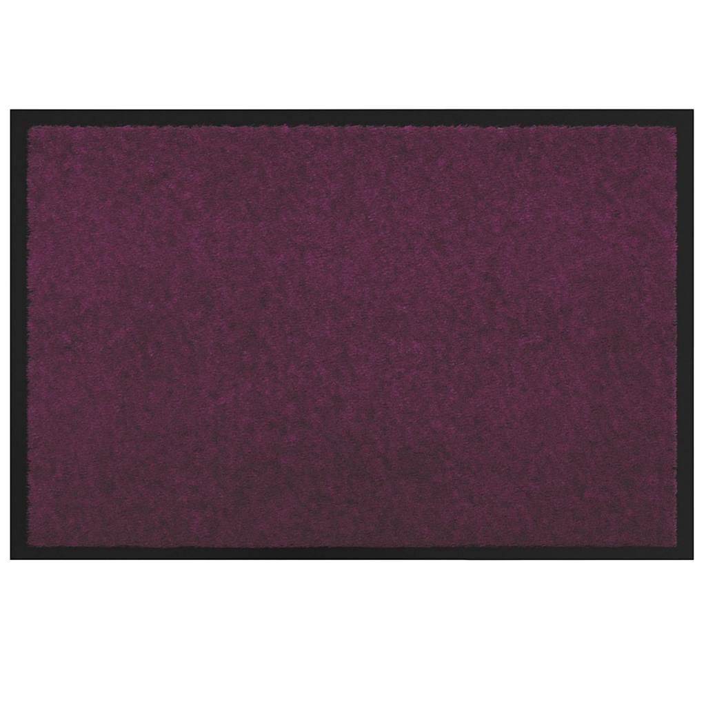 Dørmatte Bordeaux 40 x 60 cm Teddy-stoff
