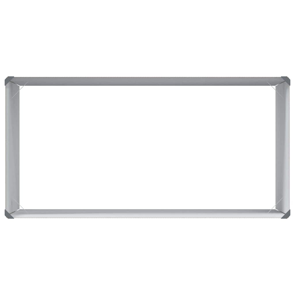 Høybed Lys Brun 98 x 50 x 68 cm Galvanisert Stål