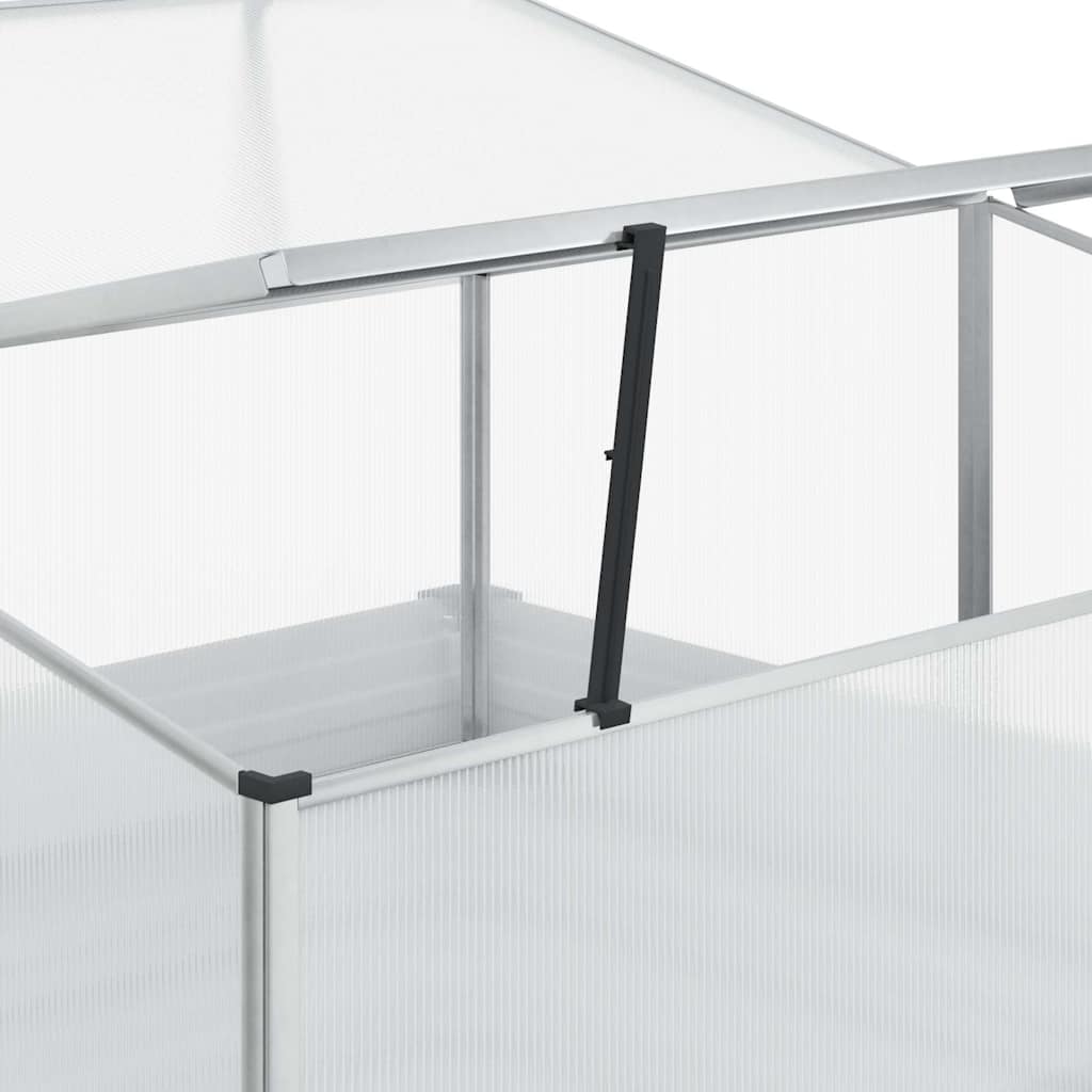 Hageplanter med drivhus Lys Brun 100 x 100 x 77 cm