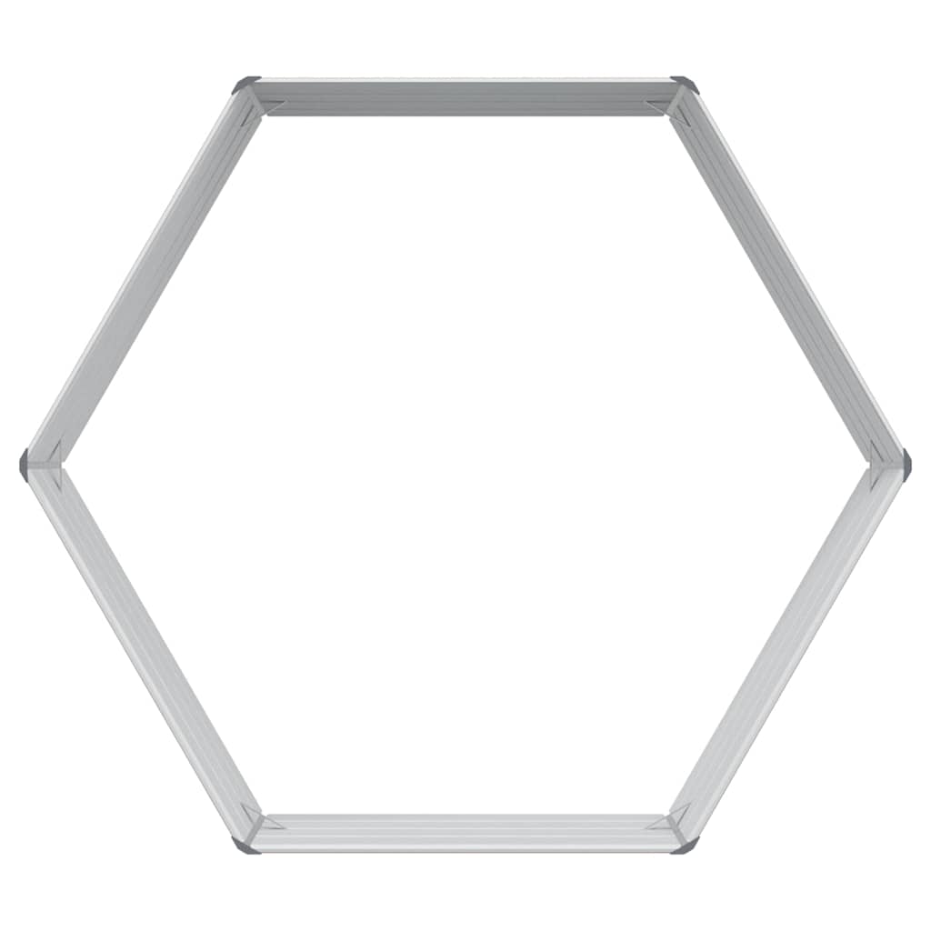 Hevet Hagebed Trelignende utseende 129 x 129 x 45 cm