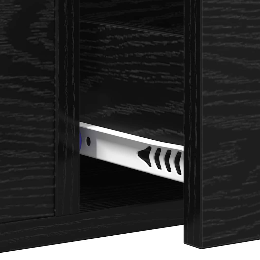 Konsollbord Annet Svart eik 100 x 34.5 x 75 cm Konstruert tre