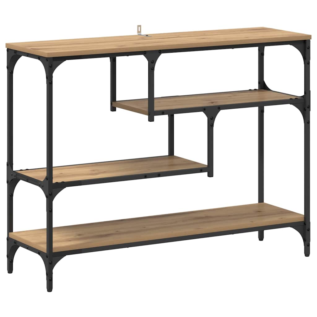 Konsollbord artisan eik 100 x 30 x 75 cm Konstruert tre