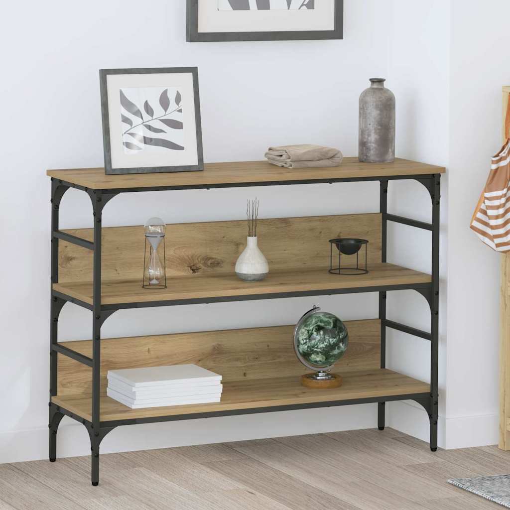 Konsollbord artisan eik 100 x 32 x 75 cm Konstruert tre