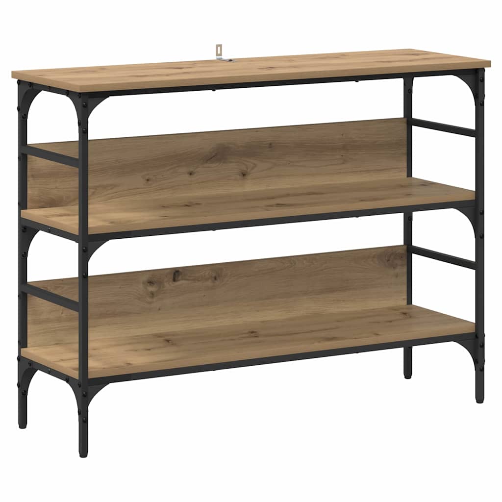 Konsollbord artisan eik 100 x 32 x 75 cm Konstruert tre