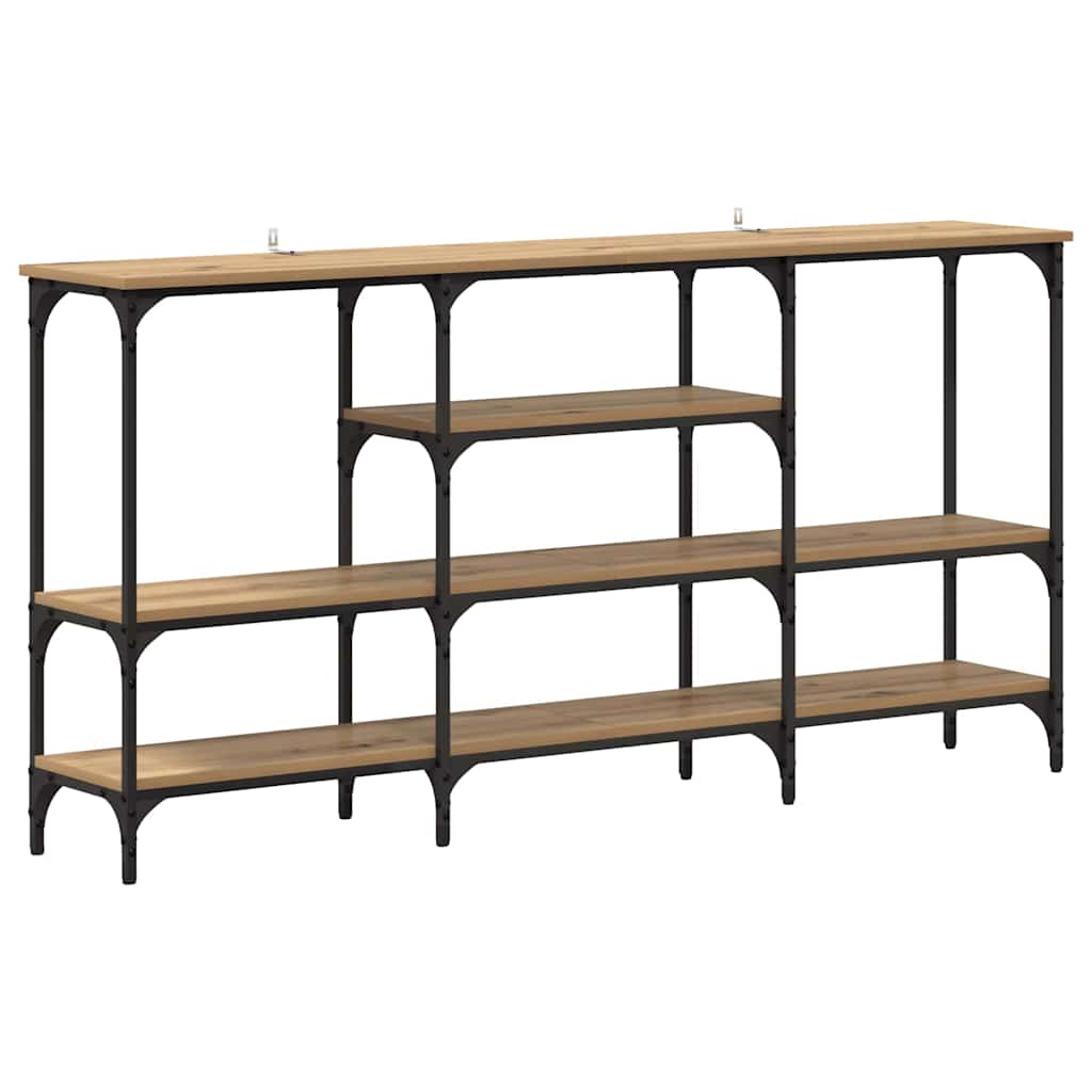 Konsollbord artisan eik 160 x 29 x 80 cm Konstruert tre
