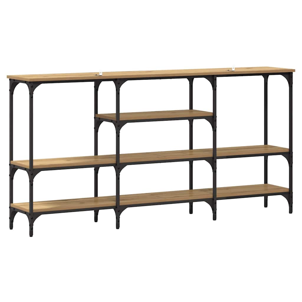 Konsollbord artisan eik 160 x 29 x 80 cm Konstruert tre