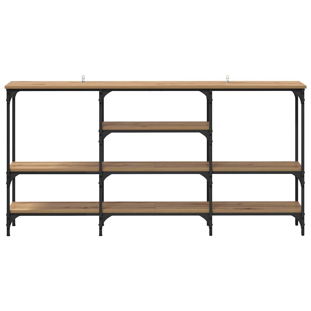 Konsollbord artisan eik 160 x 29 x 80 cm Konstruert tre