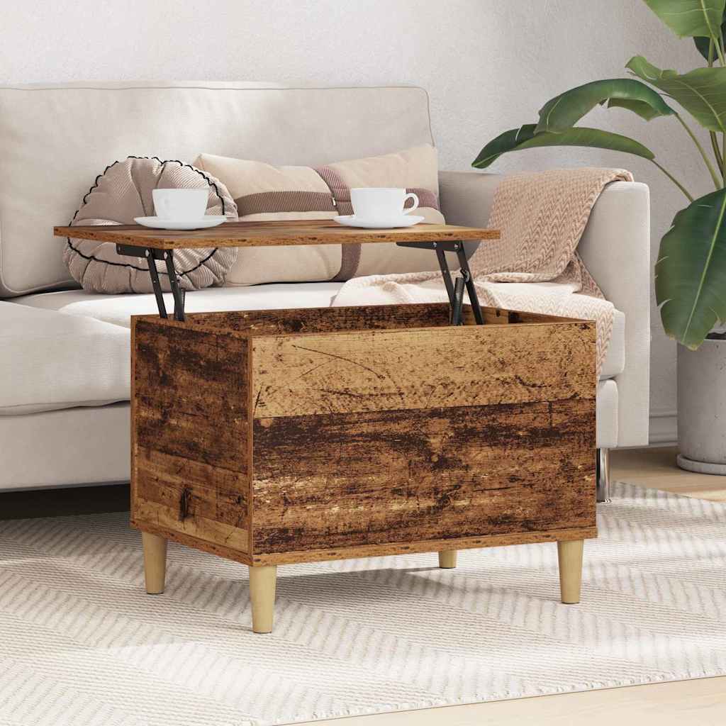 Nattbordskap Gammelt tre 60 x 44.5 x 45 cm Konstruert tre