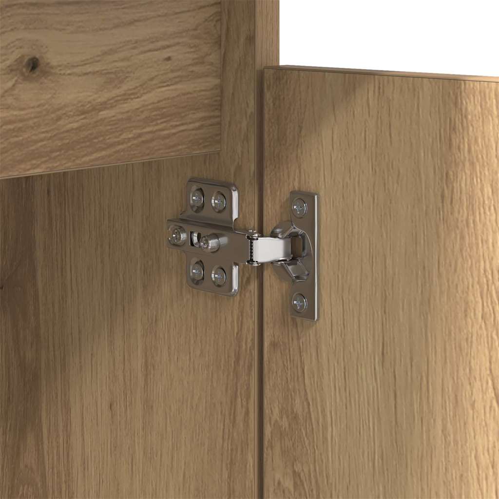 Nattbordskap 2 pcs artisan eik 40 x 35 x 70 cm Konstruert tre