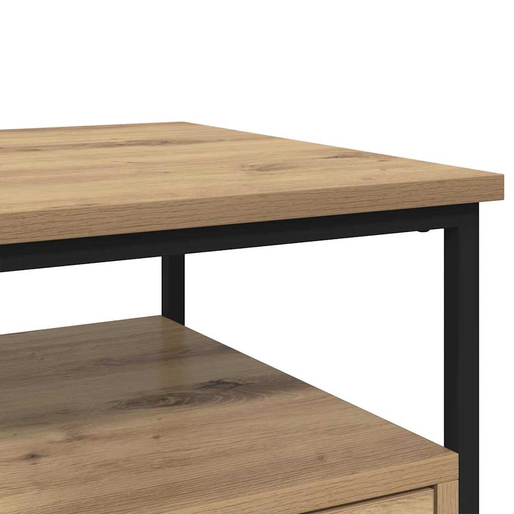 Nattbordskap 2 pcs artisan eik 40 x 42 x 56 cm Konstruert tre