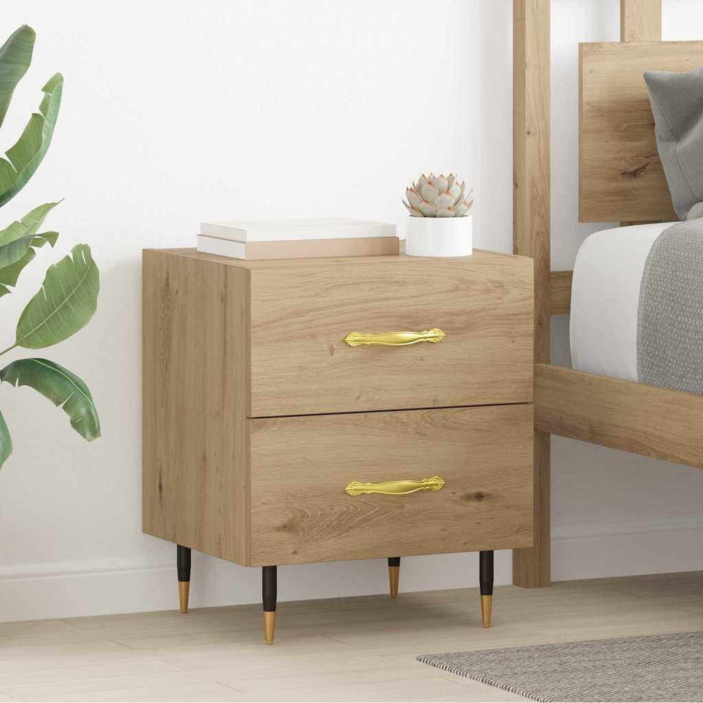 Nattbordskap artisan eik 40 x 35 x 47.5 cm Konstruert tre