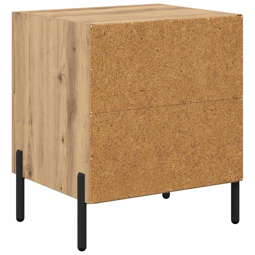 Nattbordskap artisan eik 40 x 35 x 47.5 cm Konstruert tre
