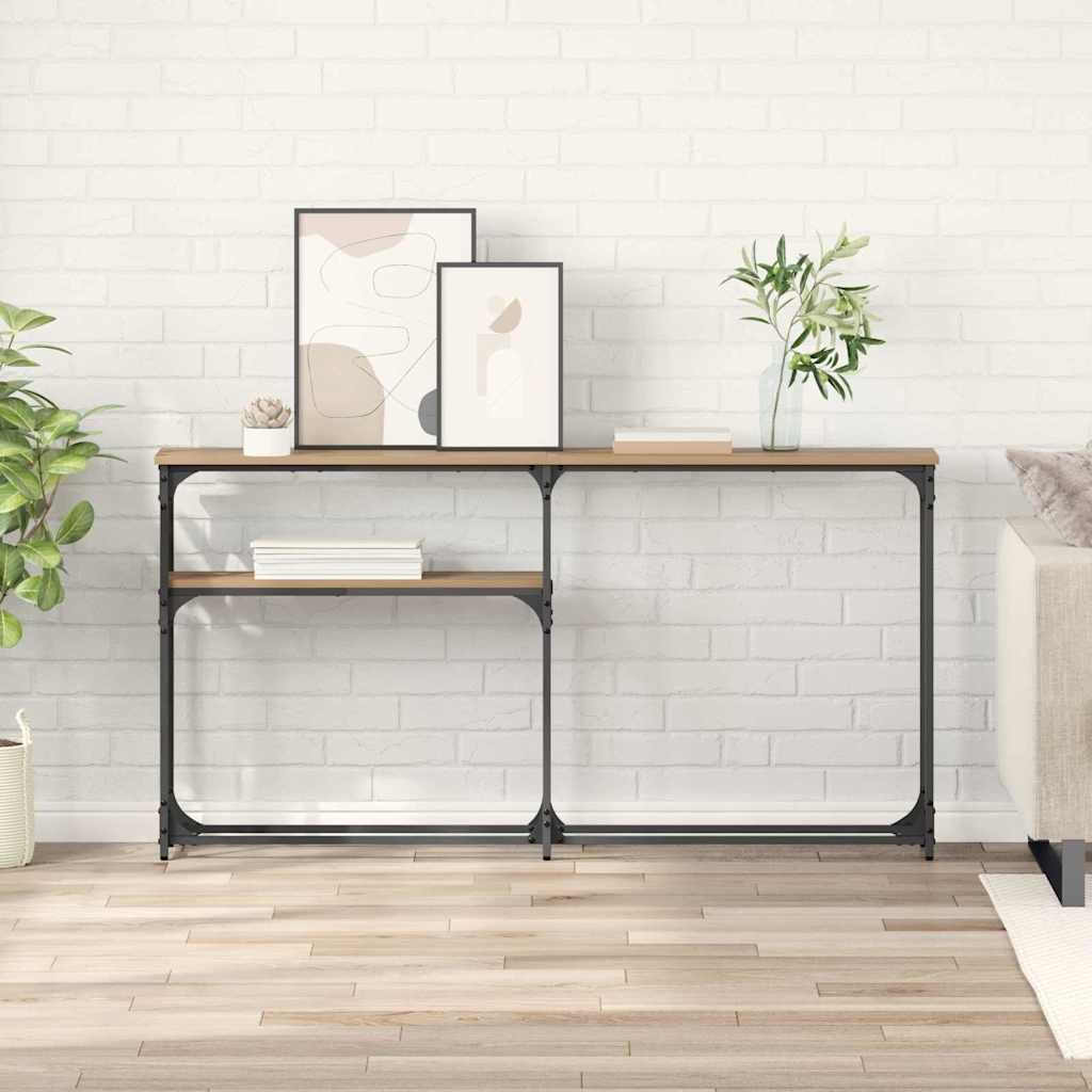 Konsollbord Artisan Eik 145 x 22,5 x 75 cm Konstruert tre