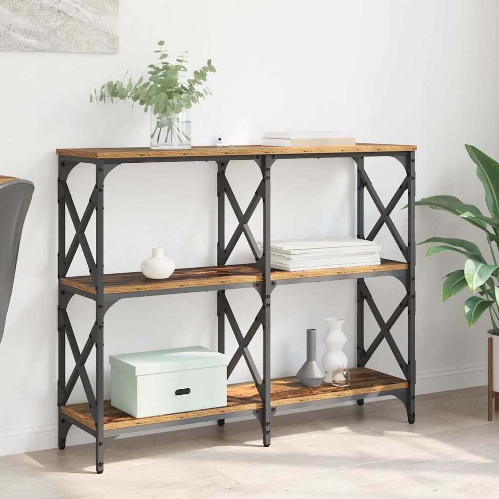 Konsollbord Gamle tre 100 x 28 x 80,5 cm Konstruert tre