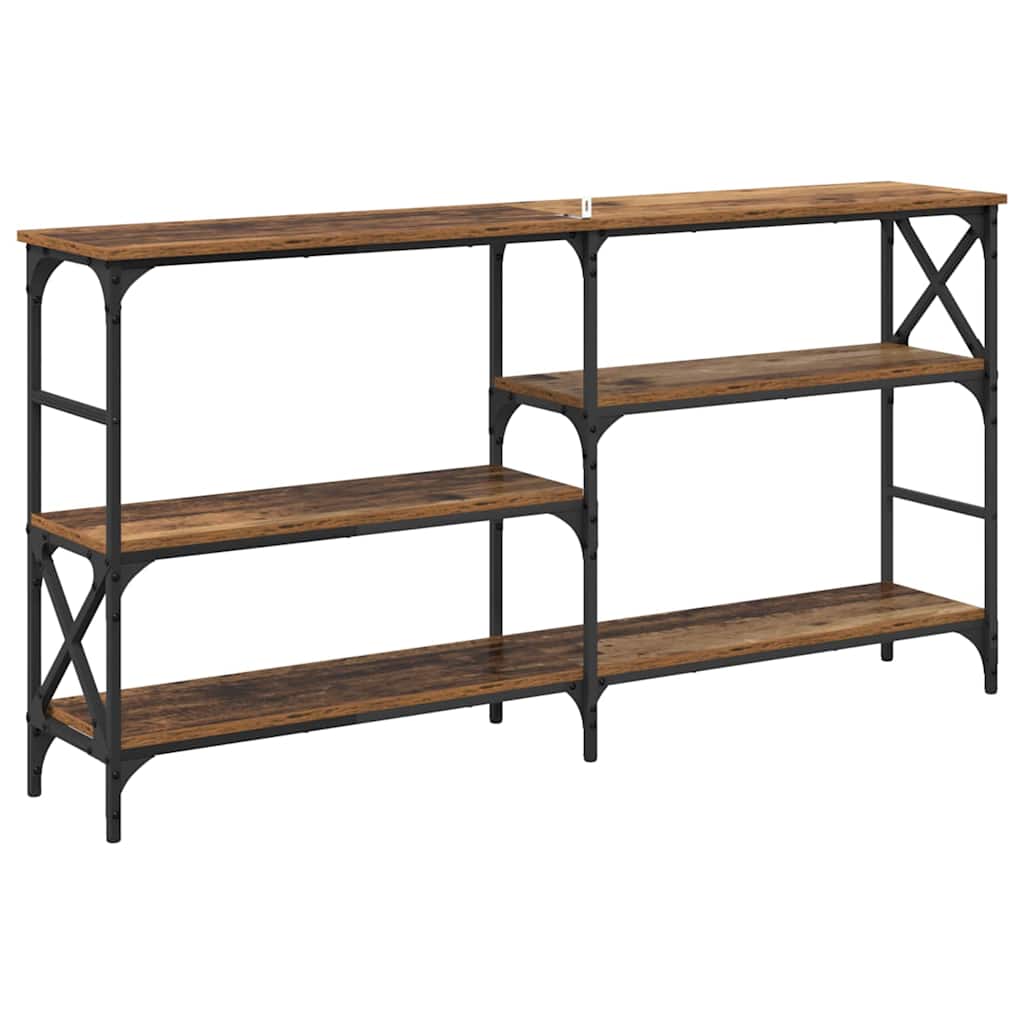 Konsollbord Gammelt tre 150 x 29 x 76.5 cm Konstruert tre