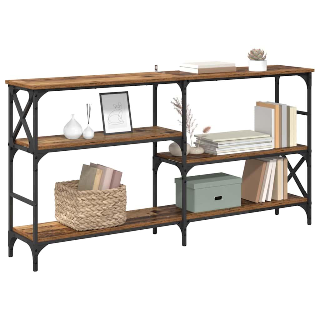 Konsollbord Gammelt tre 150 x 29 x 76.5 cm Konstruert tre