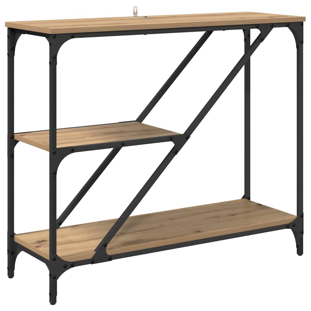 Konsollbord Artisan Eik 88,5 x 30 x 75 cm Konstruert tre