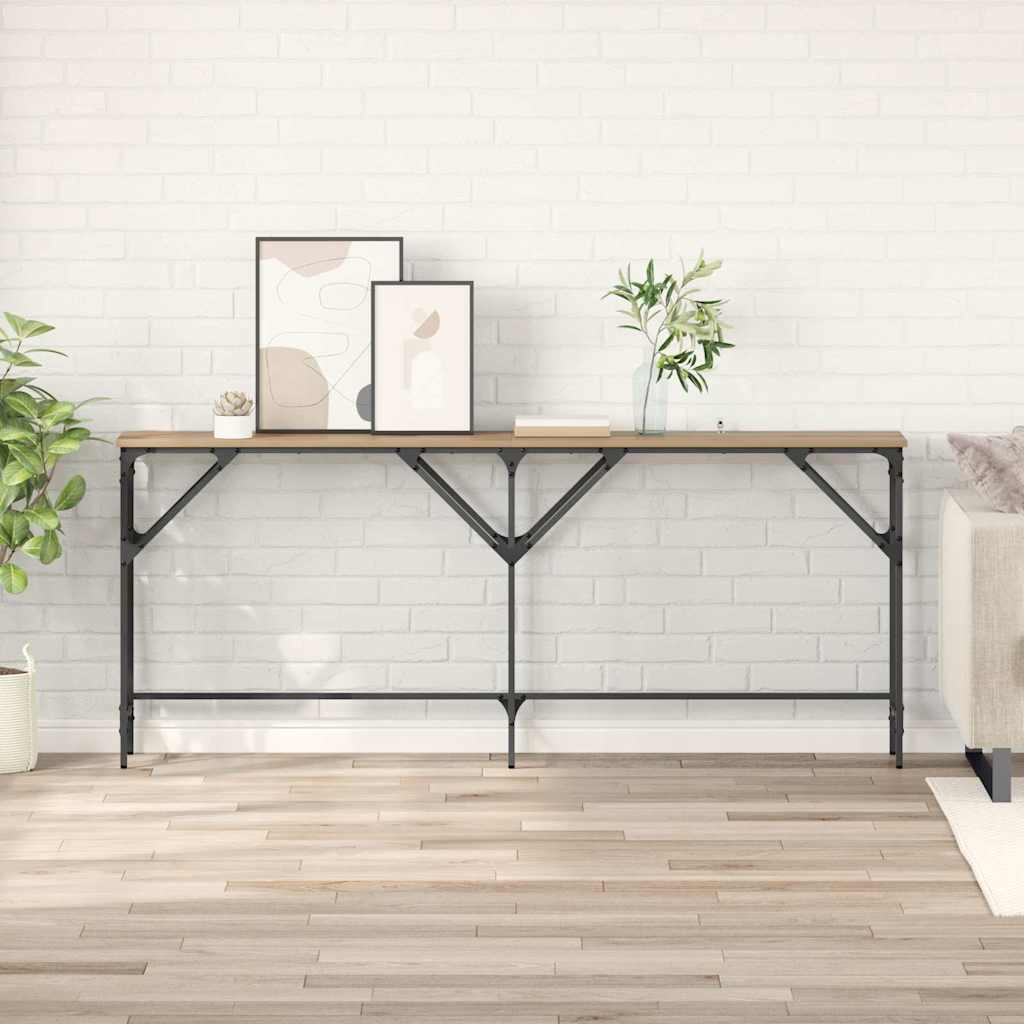 Konsollbord artisan eik 180 x 29 x 75 cm Konstruert tre