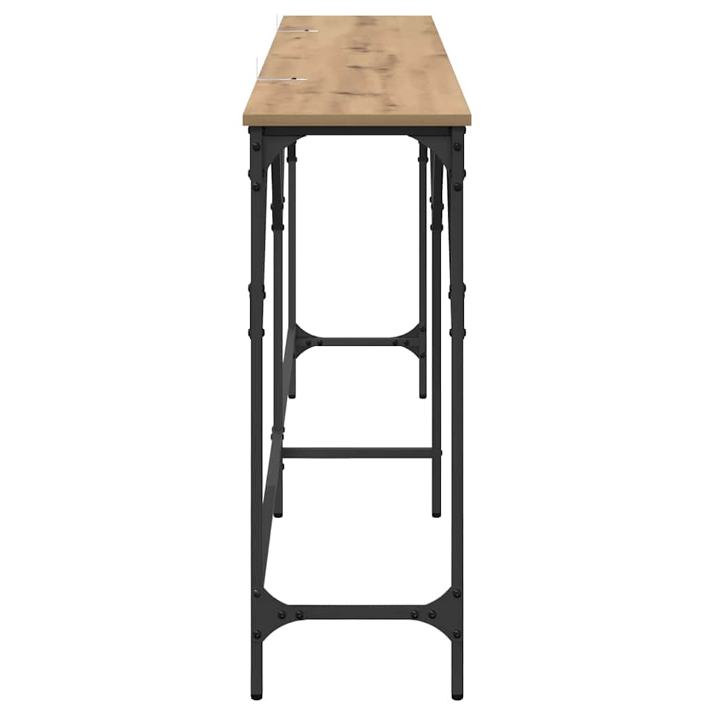 Konsollbord artisan eik 180 x 29 x 75 cm Konstruert tre